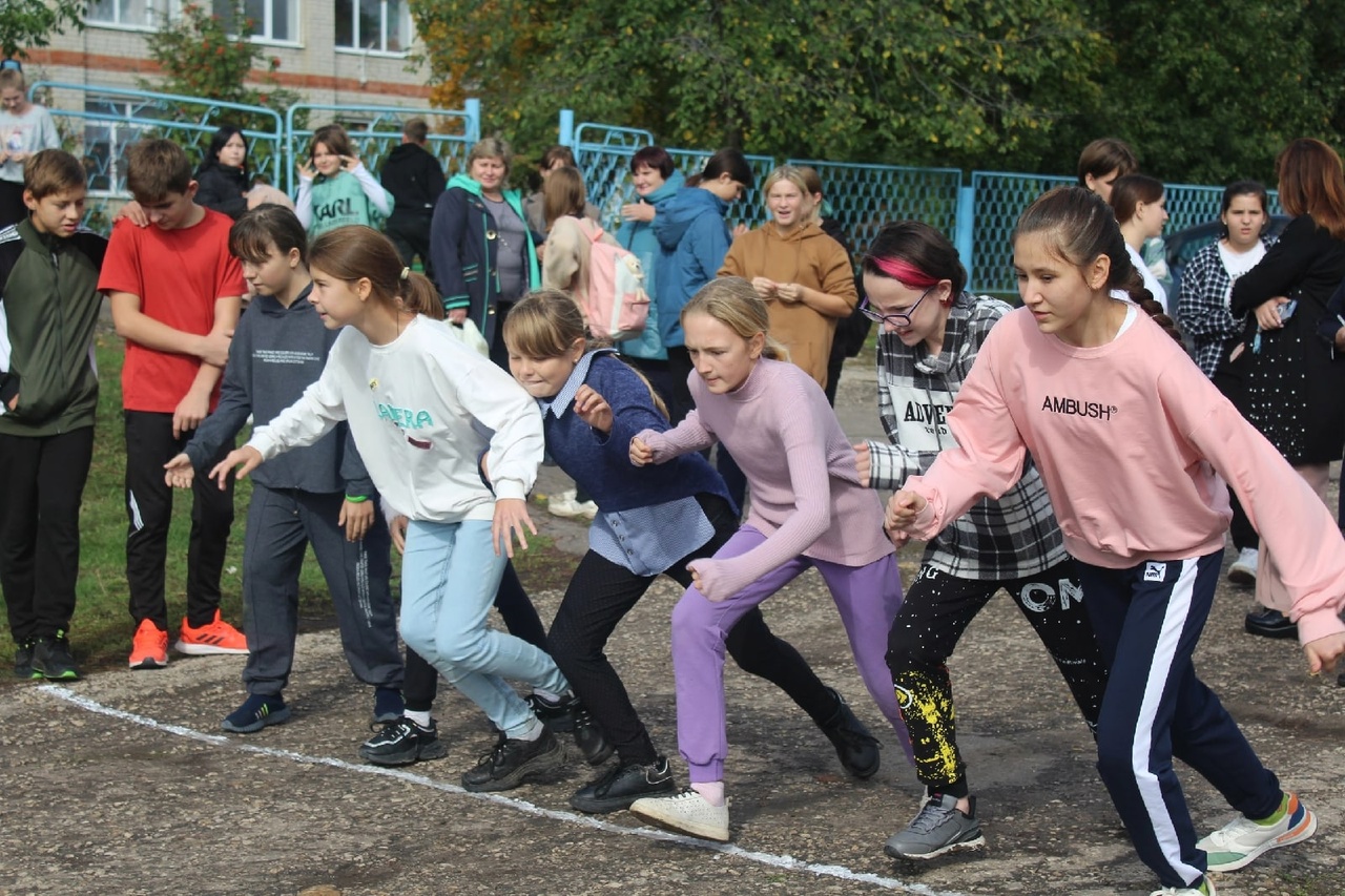 Осенний легкоатлетический кросс.